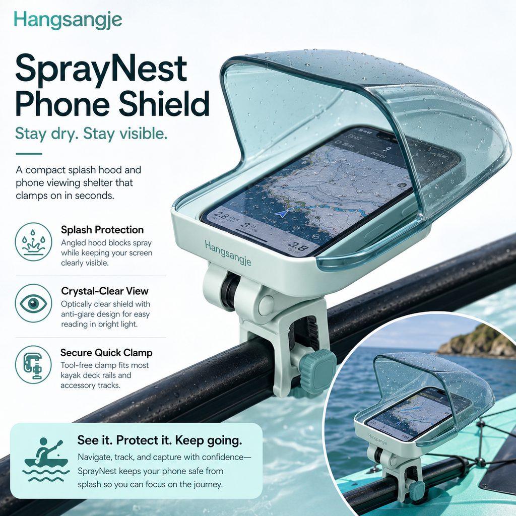 Hangsangje™ SprayNest Deck Phone Shield