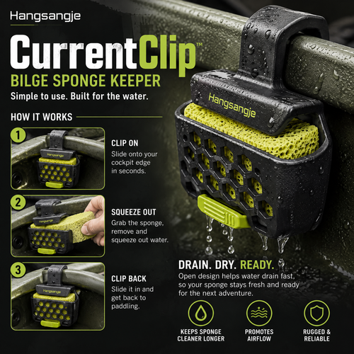 Hangsangje™ CurrentClip Bilge Sponge Keeper